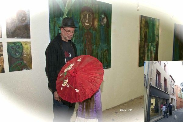 André Robèr, sculpteur, poète etc. à Ille-sur-Tet